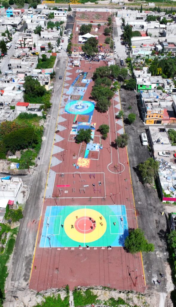 Transforman área de invasiones y tiraderos en Parque Lineal, en Ecatepec