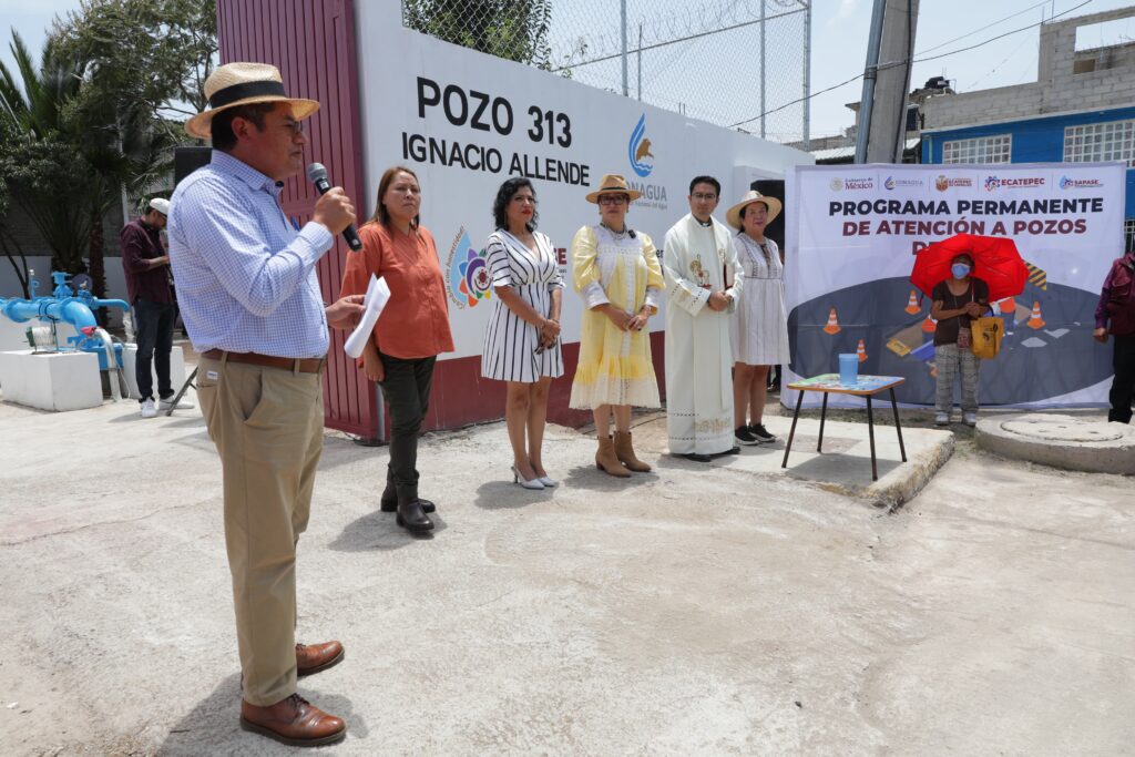 Ecatepec: reactivan pozo de Jardines de Morelos abandonado hace 13 años y benefician a más de 25 habitantes