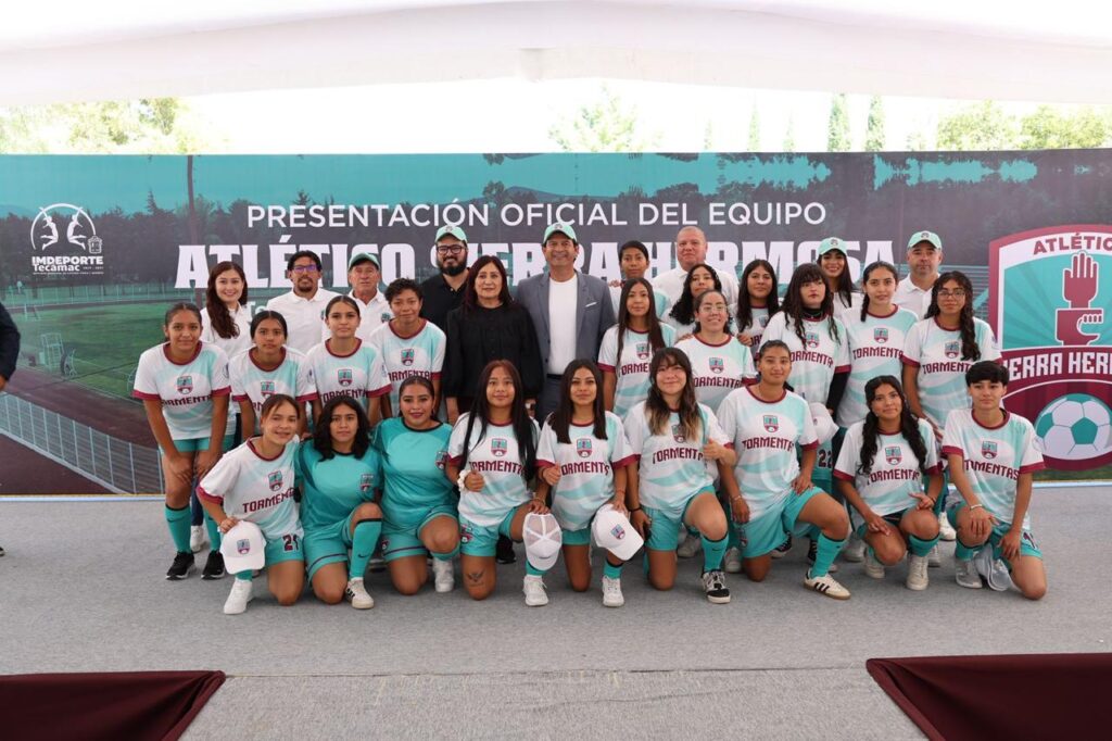 Tecámac: impulsan talento deportivo con Atlético Sierra Hermosa, de Tercera División de Futbol