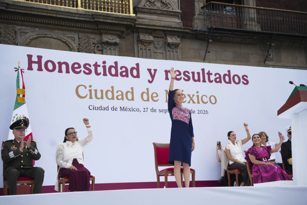 Ninguna potencia extranjera, ni élites económicas o políticas determinan el destino de México: Claudia Sheinbaum