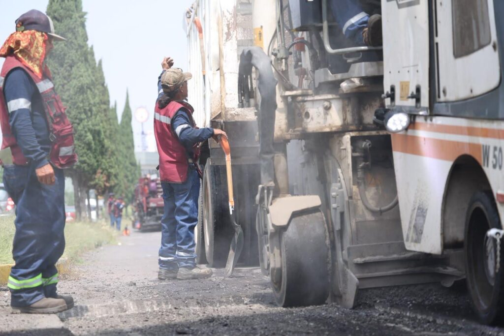 Tecámac: arrancó ambicioso programa de bacheo y repavimentación; invierten casi 400 millones de pesos