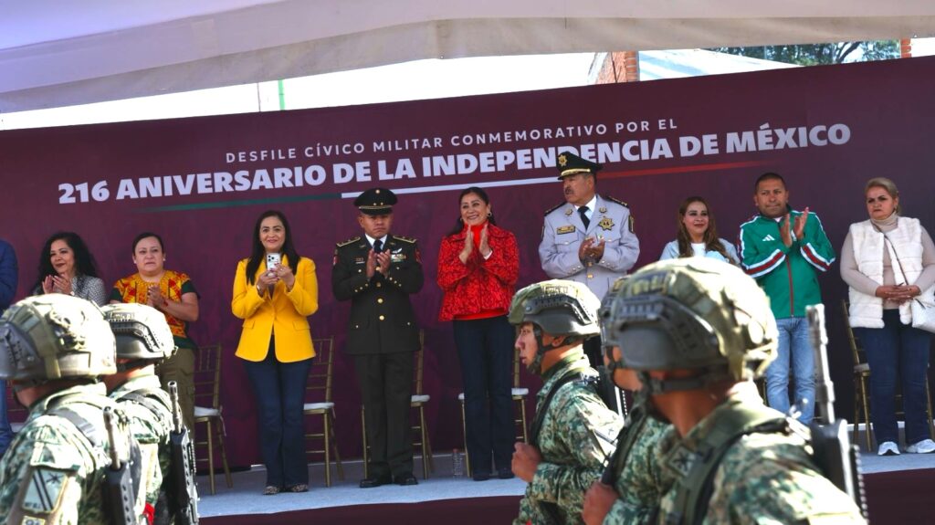 Saldo blanco durante Fiestas Patrias en Tecámac