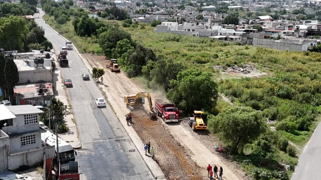 Fortalecen conectividad de Tecámac con la ampliación de la avenida Canal del Norte