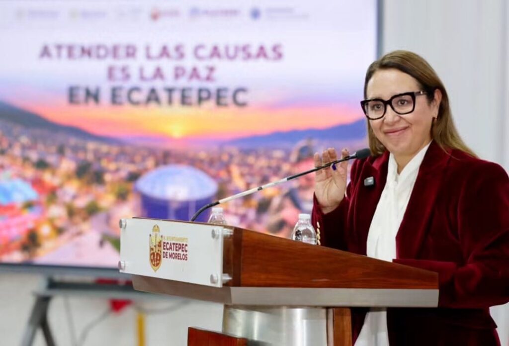 Azucena Cisneros reporta 2 mil 261 delitos menos en 2026