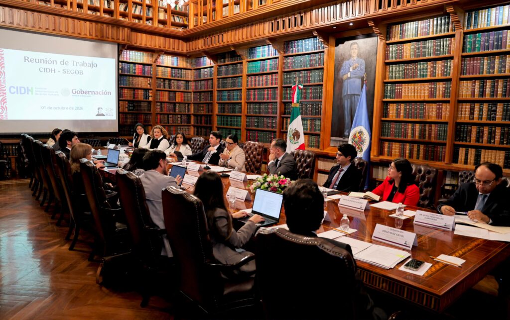 SEGOB y CIDH acuerdan ruta de trabajo para dar seguimiento a recomendaciones prioritarias sobre desaparición de personas